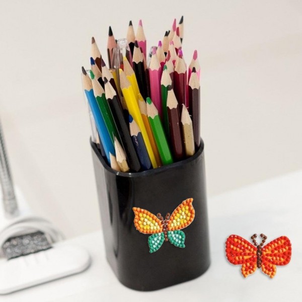 Round Butterfly Children Cartoon Stickers
