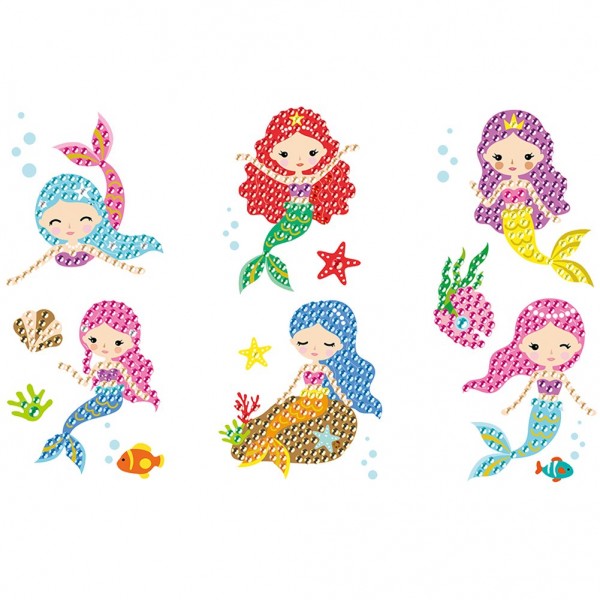 Mermaid - Diamond Painting Stickers Kits