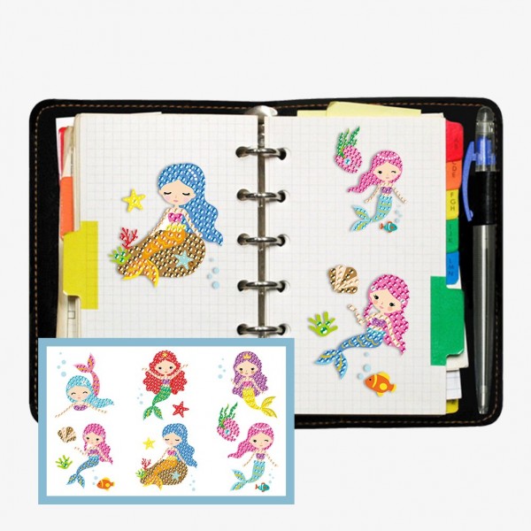 Mermaid - Diamond Painting Stickers Kits