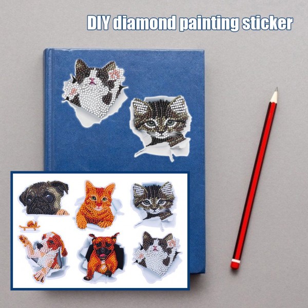 DIY Stickers - 6pcs Sticker