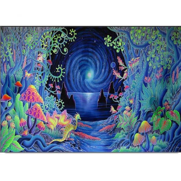 Leuchtendes Kunstwerk Diamond Painting Diamant Malerei