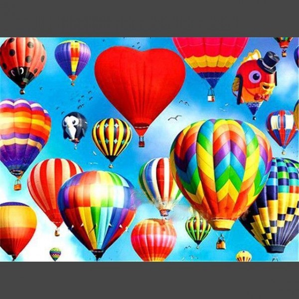 Heissluftballon 3 Diamond Painting Diamant Malerei