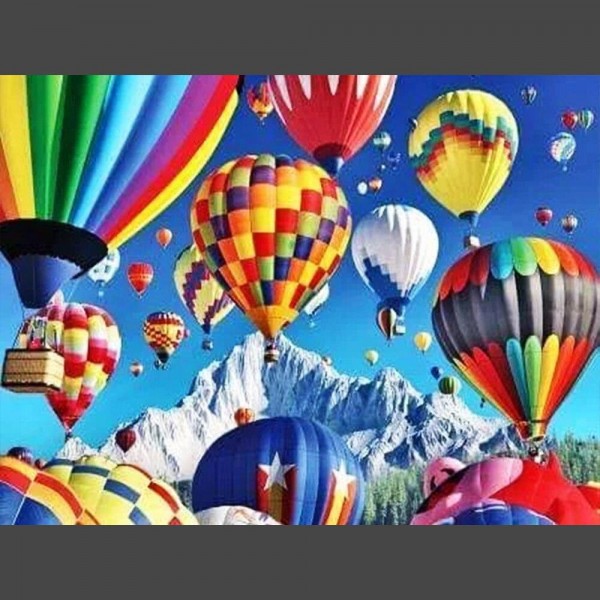Heissluftballon 8 Diamond Painting Diamant Malerei