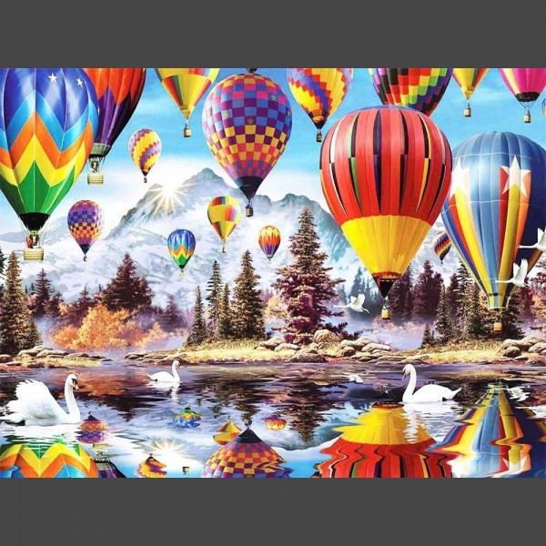 Heissluftballon 1 Diamond Painting Diamant Malerei