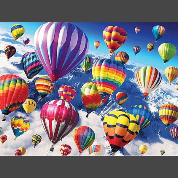 Heissluftballon 5 Diamond Painting Diamant Malerei