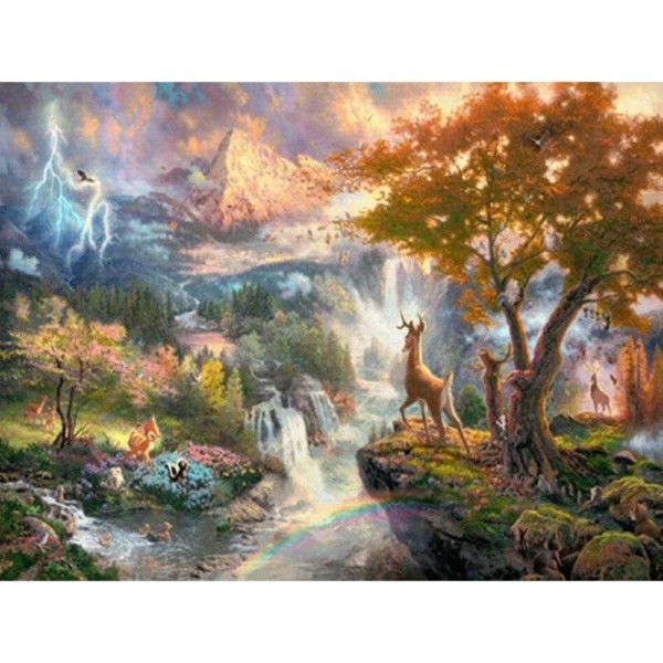 Hirsch - 20 Diamond Painting Diamant Malerei