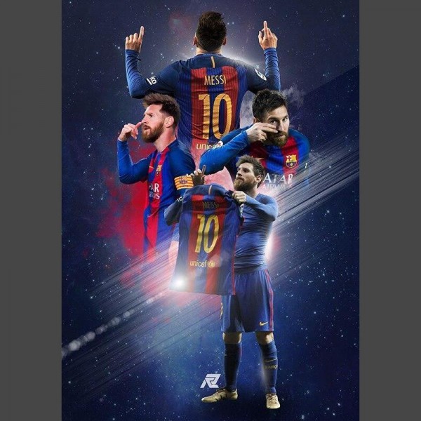 Messi Bilder Diamond Painting Diamant Malerei