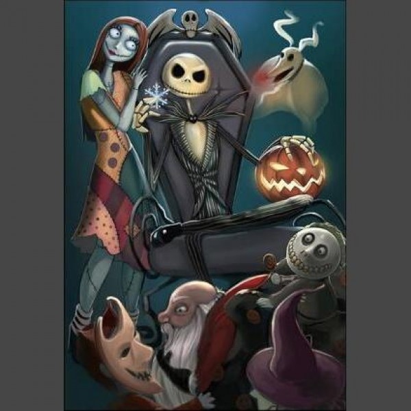 Halloween 12 Diamond Painting Diamant Malerei