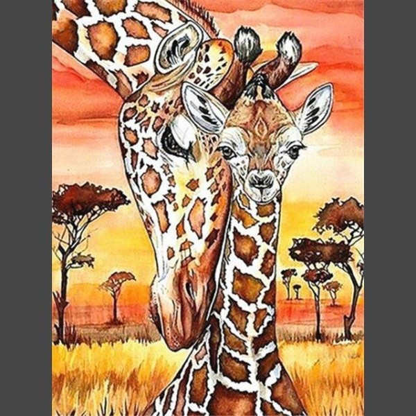 Giraffe - 1 Diamond Painting Diamant Malerei
