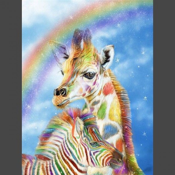 Giraffe - 3 Diamond Painting Diamant Malerei