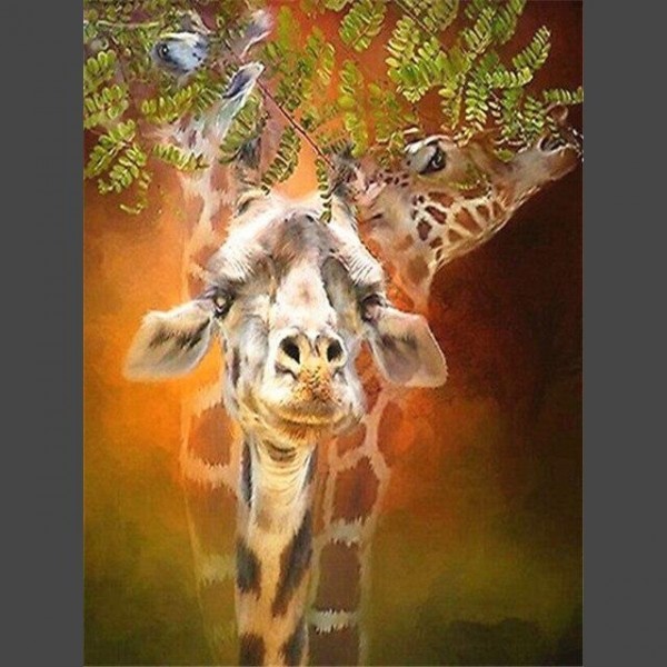 Giraffe - 10 Diamond Painting Diamant Malerei