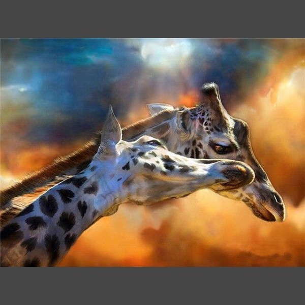 Giraffe - 5 Diamond Painting Diamant Malerei