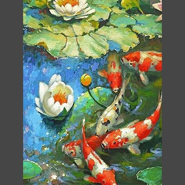 Fisch 2 Diamond Painting Diamant Malerei