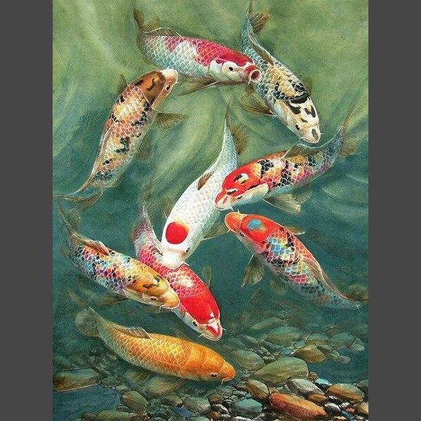 Fisch 7 Diamond Painting Diamant Malerei