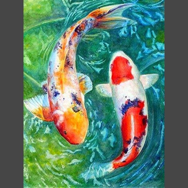 Fisch 8 Diamond Painting Diamant Malerei