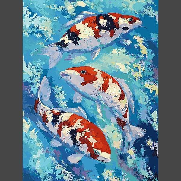 Fisch 10 Diamond Painting Diamant Malerei