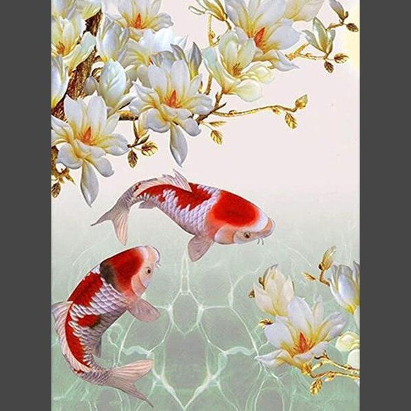 Fisch 3 Diamond Painting Diamant Malerei