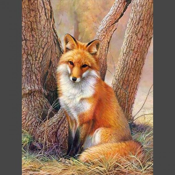 Erwachsener Fuchs Diamond Painting Diamant Malerei