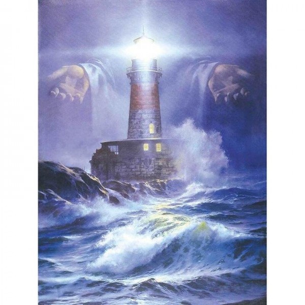 Leuchtturm Diamond Painting Diamant Malerei