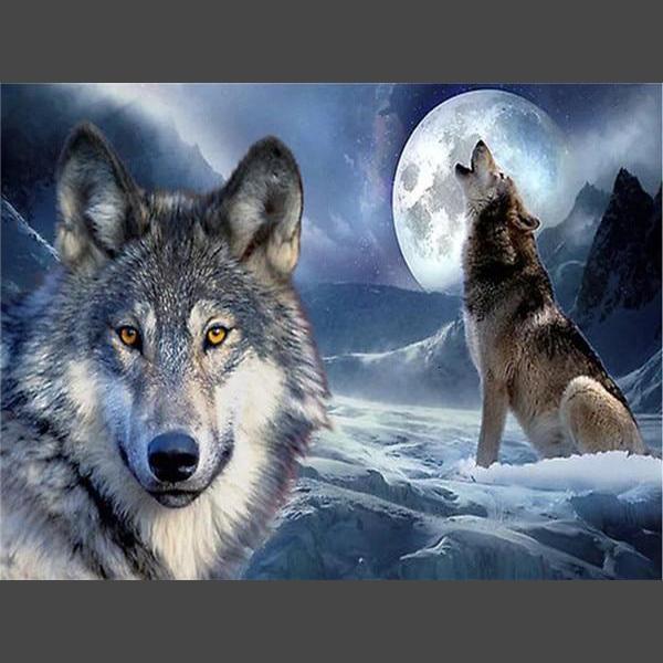 Wolf 1 Diamond Painting Diamant Malerei