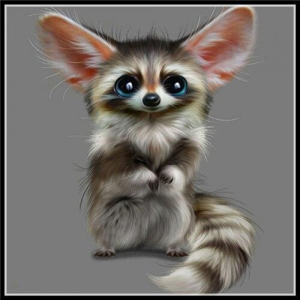 Lemur Diamond Painting Diamant Malerei 4SA12