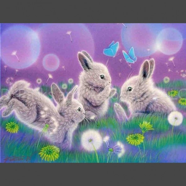 Hasen Diamond Painting Diamant Malerei 4SA13
