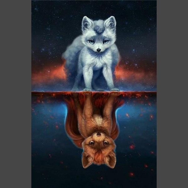 Fantasy Diamond Painting Diamant Malerei 4SA1121