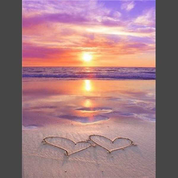 Strand Bild 2 Diamond Painting Diamant Malerei