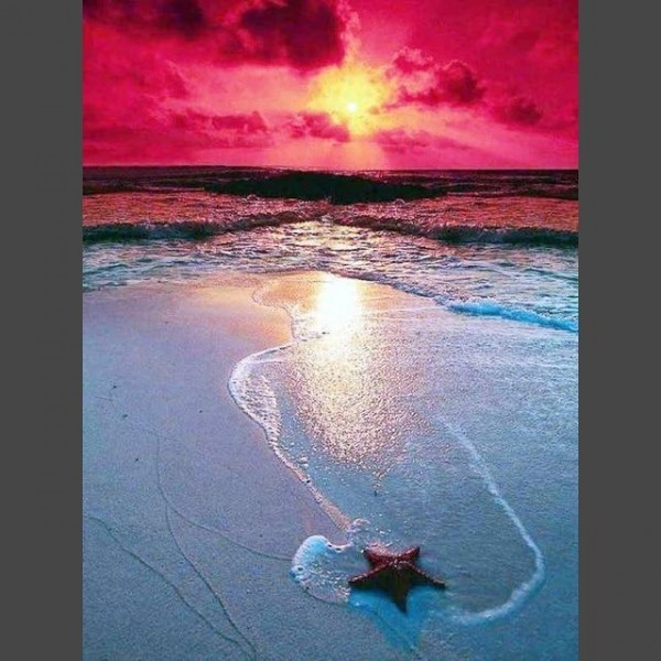 Strand Bild 7 Diamond Painting Diamant Malerei