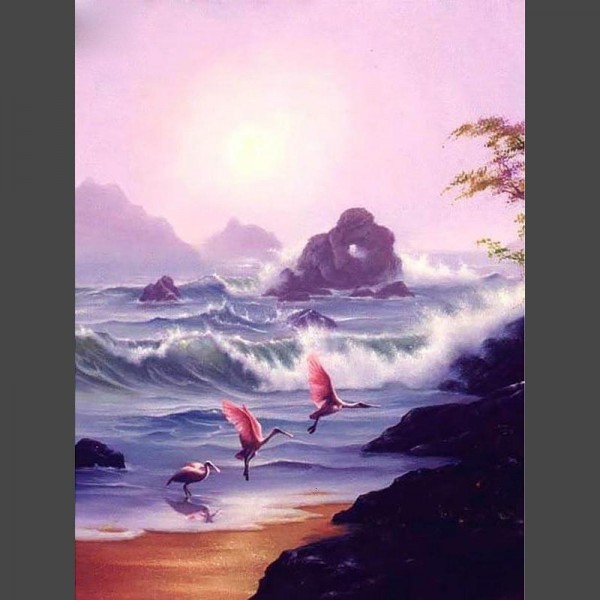 Strand Bild 1 Diamond Painting Diamant Malerei