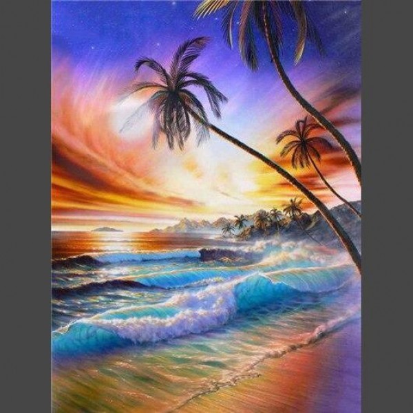 Strand 014 Diamond Painting Diamant Malerei