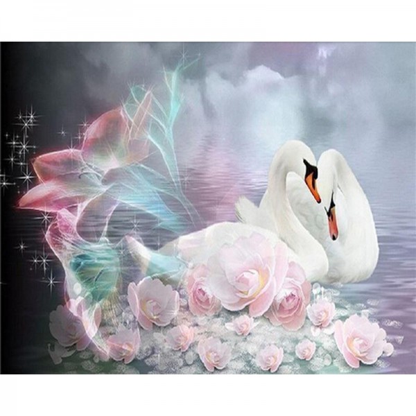Schwan 19 Diamond Painting Diamant Malerei