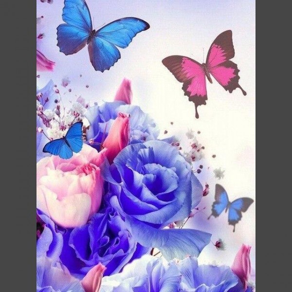 Schmetterling 11 Diamond Painting Diamant Malerei