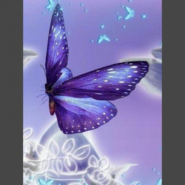 Schmetterling * 10 Diamond Painting Diamant Malerei