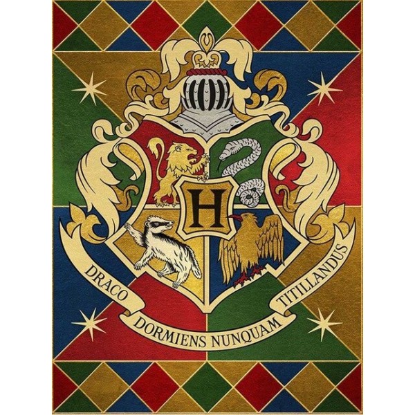 Harry Potter logo version2 7 Diamond Painting