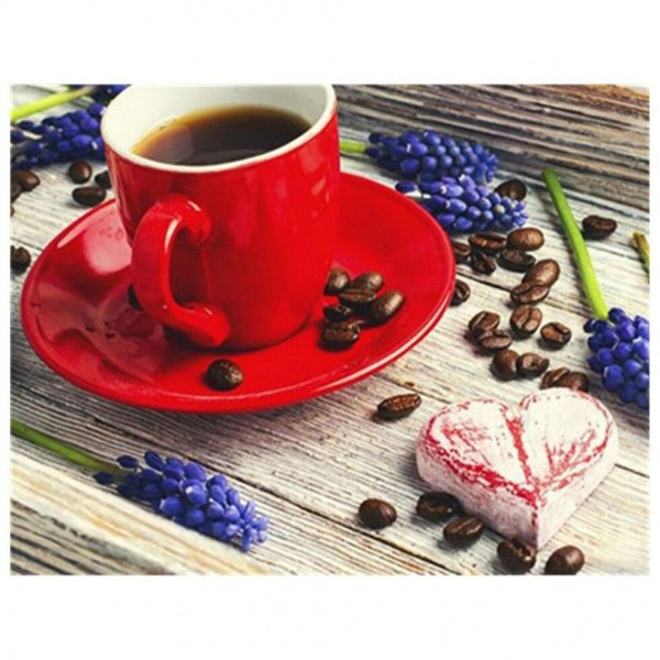 Kaffee 5 Diamond Painting Diamant Malerei