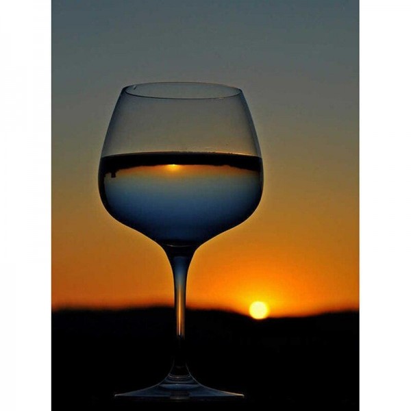 Wein 25 Diamond Painting Diamant Malerei