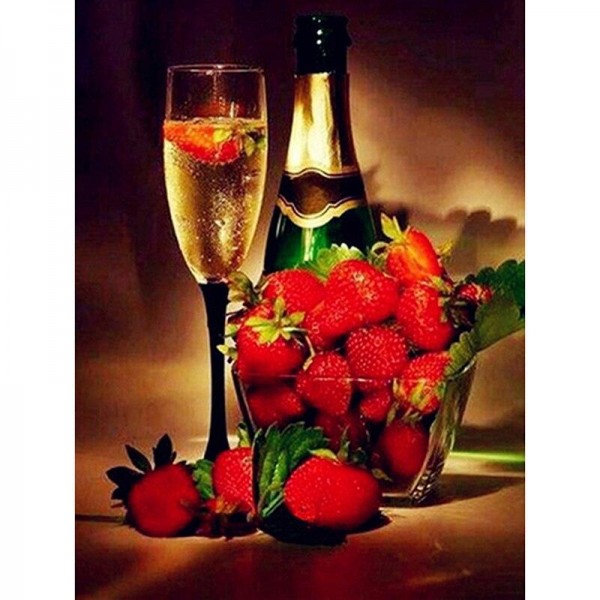 Wein 3 Diamond Painting Diamant Malerei