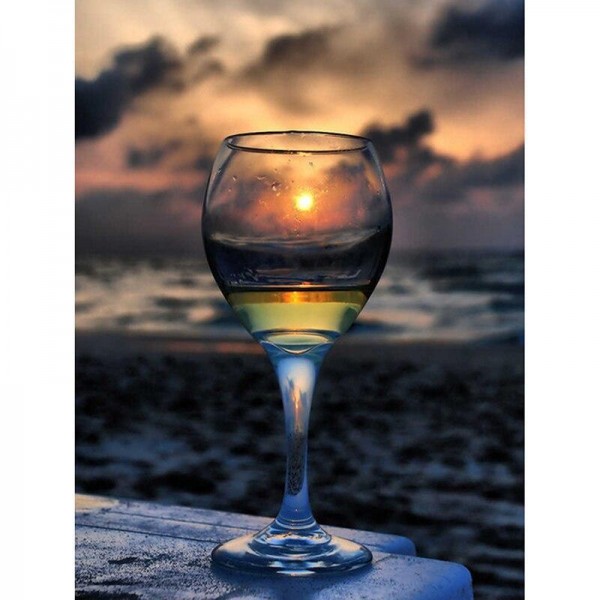 Wein 21 Diamond Painting Diamant Malerei