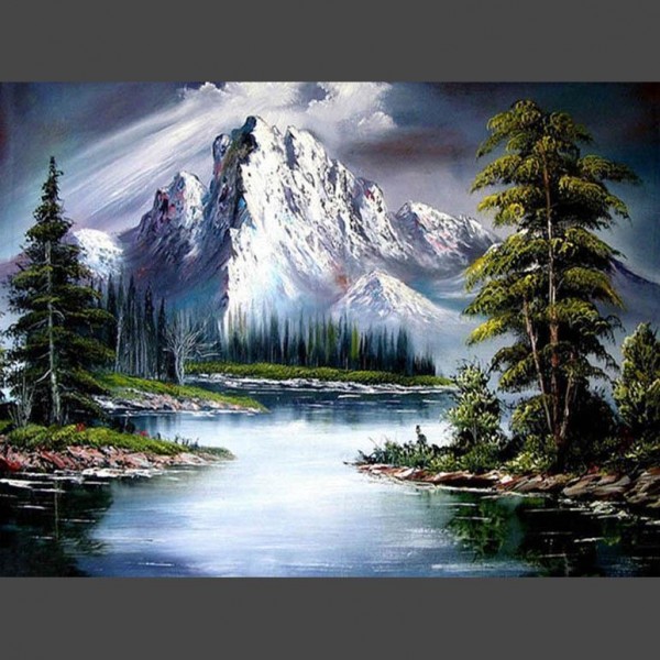 Landschaft 9 Diamond Painting Diamant Malerei