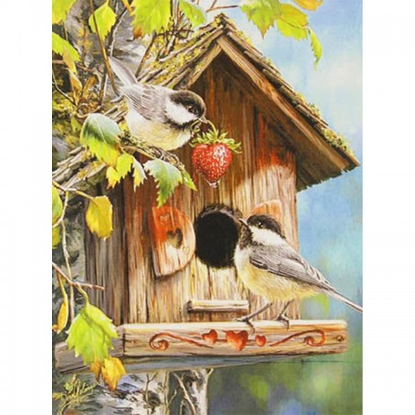 Vogel 3 Diamond Painting Diamant Malerei