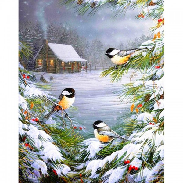 Vogel 9 Diamond Painting Diamant Malerei