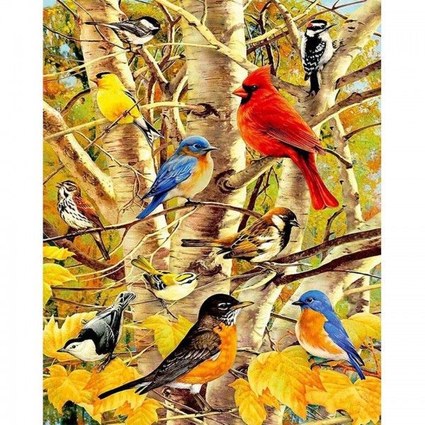 Vogel 6 Diamond Painting Diamant Malerei