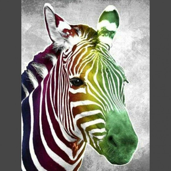Zebra 6 Diamond Painting Diamant Malerei