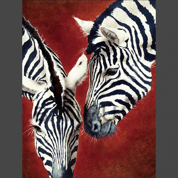 Zebra 1 Diamond Painting Diamant Malerei