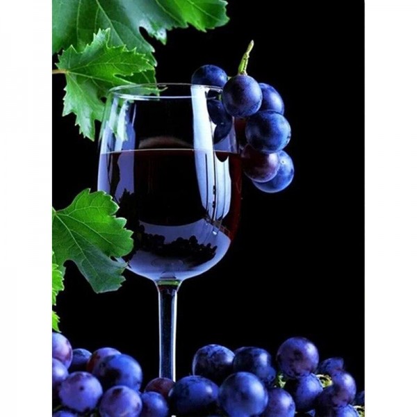 Wein 4 Diamond Painting Diamant Malerei