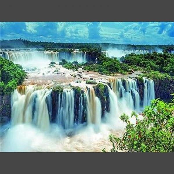 Wasserfall 6 Diamond Painting Diamant Malerei