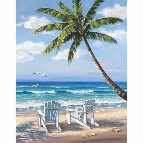 Strand 012 Diamond Painting Diamant Malerei