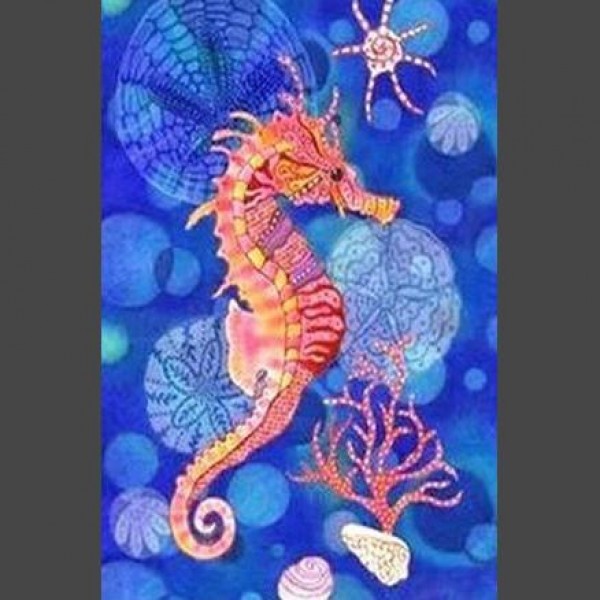 Seepferd 5 Diamond Painting Diamant Malerei