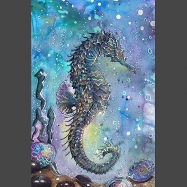 Seepferd 9 Diamond Painting Diamant Malerei